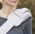 close up view of the pick-me-up baby carrier's shoulder pad 