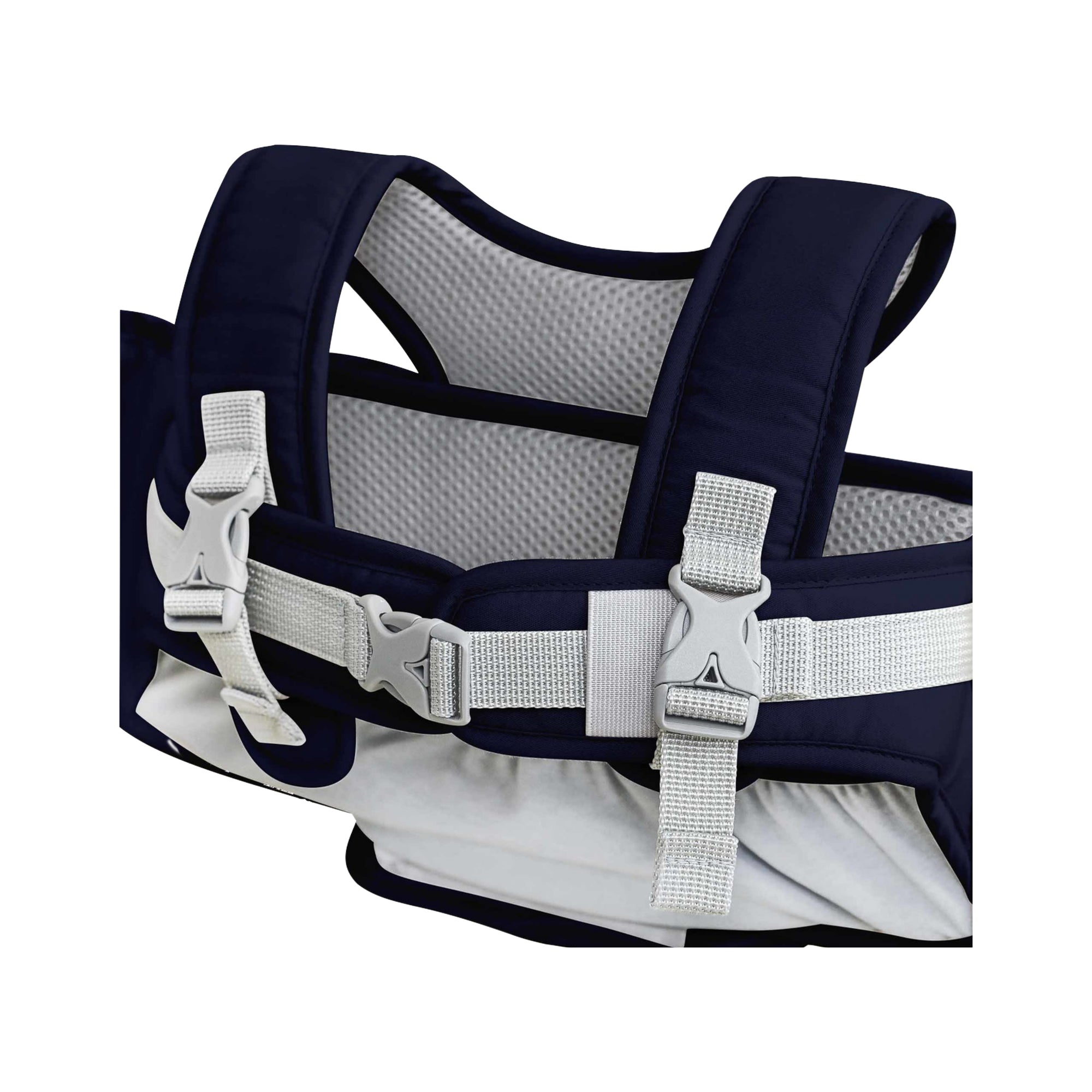 Back view of Pick-Me-Up soft baby walker or baby walking safety harness or baby leash