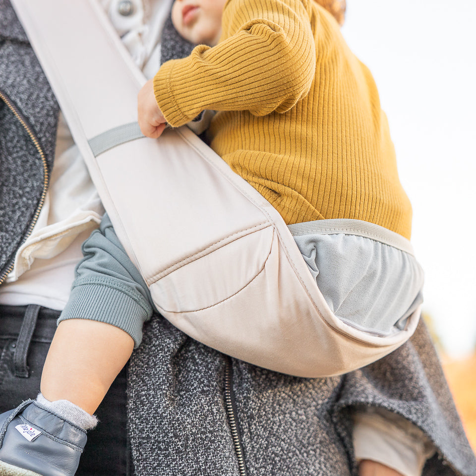 3 in 1 Crossbody baby carrier - Pink beige